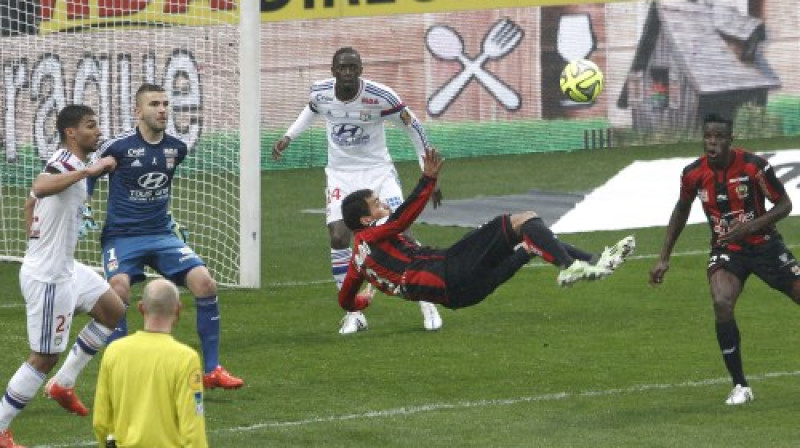 Karlušs Eduardu eleganti atklāj rezultātu
Foto: AP/Scanpix