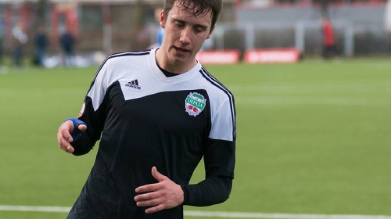 Dāvis Ikaunieks 
Foto: Māris Greidāns, www.futbolavirsliga.lv