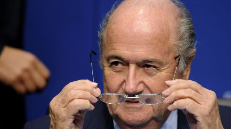 FIFA prezidents Zeps Blaters
Foto: AFP/Scanpix
