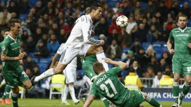 Pagājušajā sezonā "Ludogorets" cīnījās ar Madrides "Real", bet šosezon apstājās jau otrajā kārtā
Foto: AP/Scanpix