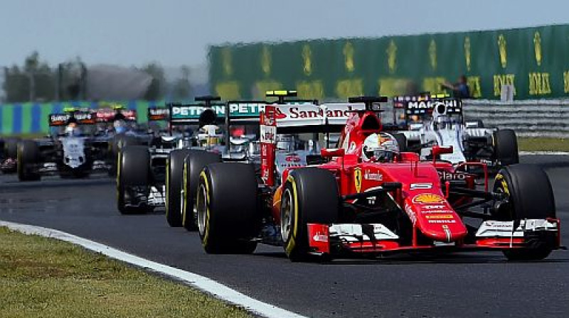 Sebastians Fetels Ungārijas "Grand Prix"
Foto: AFP/Scanpix