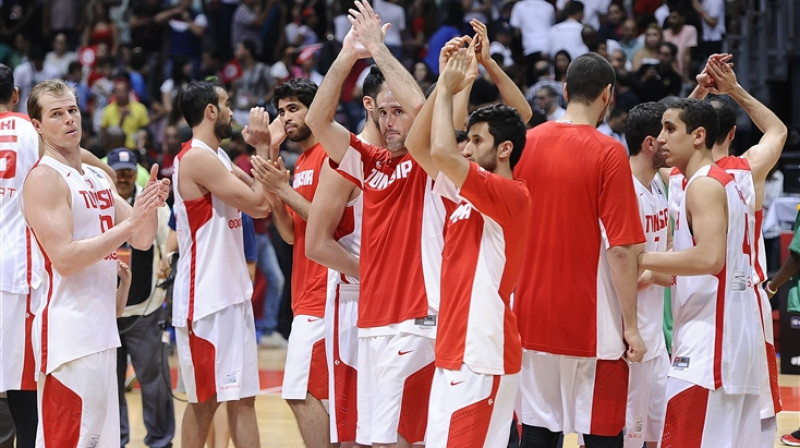 Tunisijas basketbolisti: solis tuvāk Rio
Foto: fiba.com