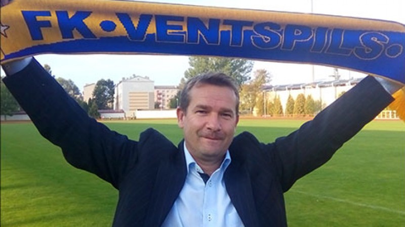 Pols Ešvorts Ventspilī
Foto: fkventspils.lv