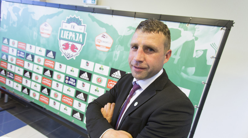 FK "Liepāja" galvenais treneris Viktors Dobrecovs.
