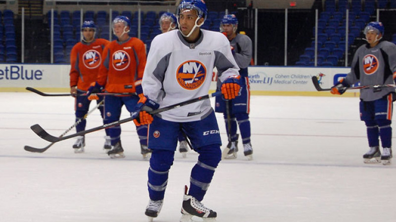 Džošua Ho-Sangs "Islanders" 2014. gada treniņnometnē
Foto: AP/Scanpix