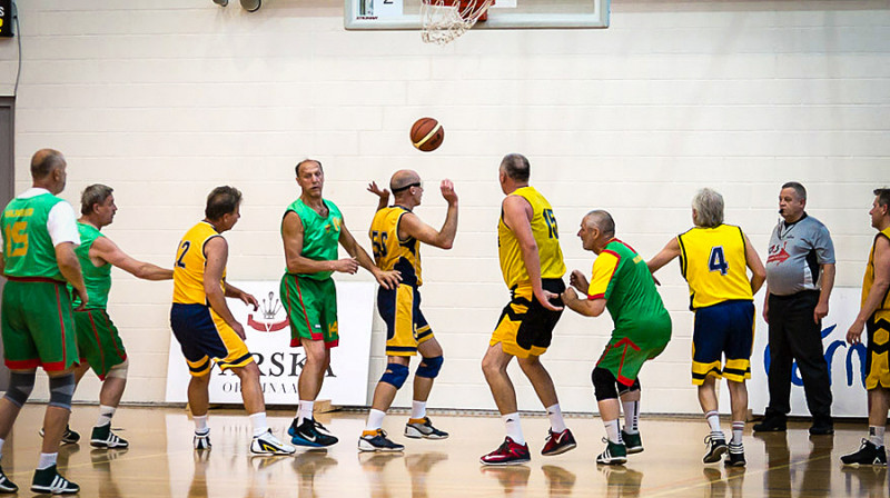 Latvijas labākajām maksibasketbola komandām sezona sākās ar dalību Baltijas kausā Pērnavā
Foto: Albert Sillaste