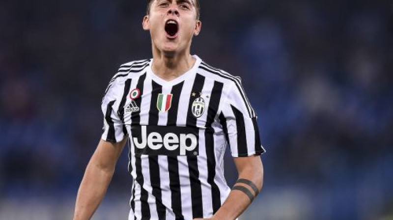 ''Juventus'' otro vārtu autors Paulo Divala
Foto: LaPresse/Scanpix