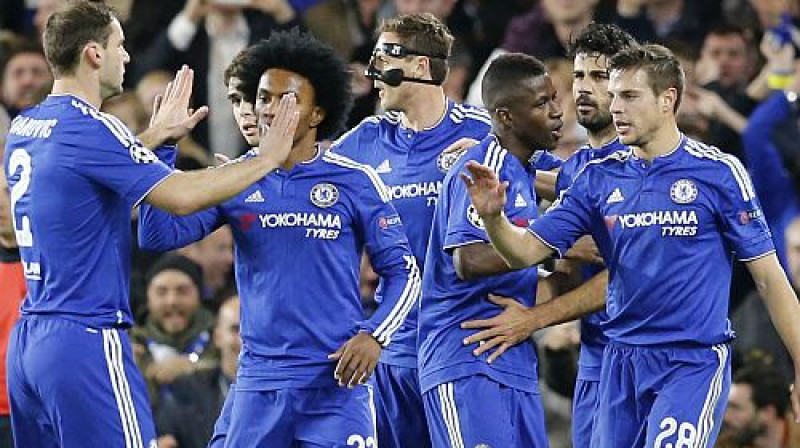 ''Chelsea'' futbolisti svin pirmo vārtu guvumu
Foto: AP/Scanpix