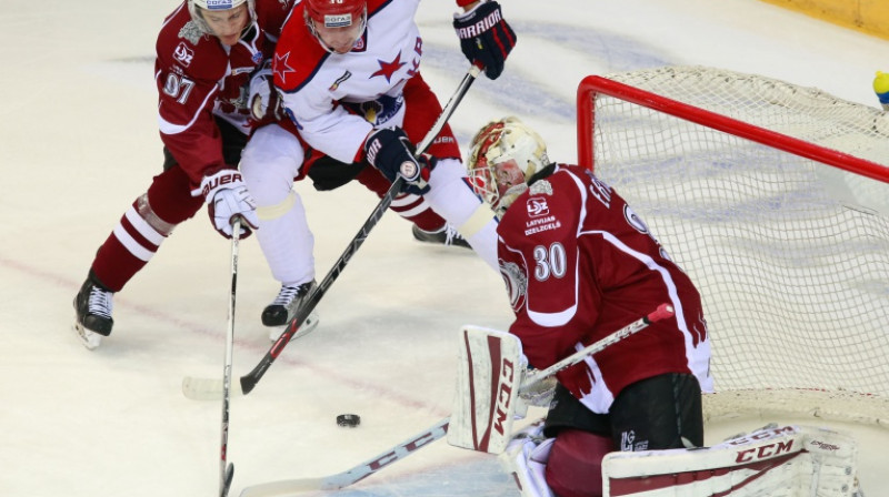 Jūakims Ēriksons pret CSKA 
Foto: Raimonds Volonts, dinamoriga.lv