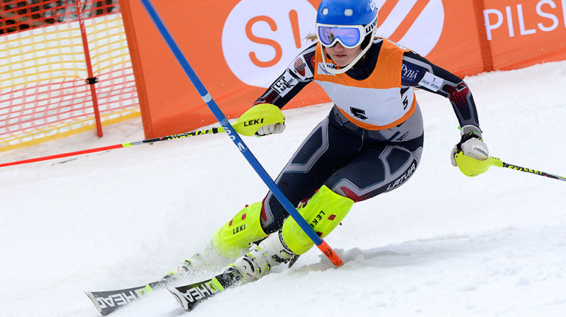 Liene Bondare trasē
Foto: Emīls Lukšo, Ski.lv