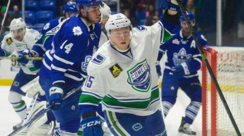 Ronalds Ķēniņš
Foto: Lindsay A. Mogle/Utica Comets