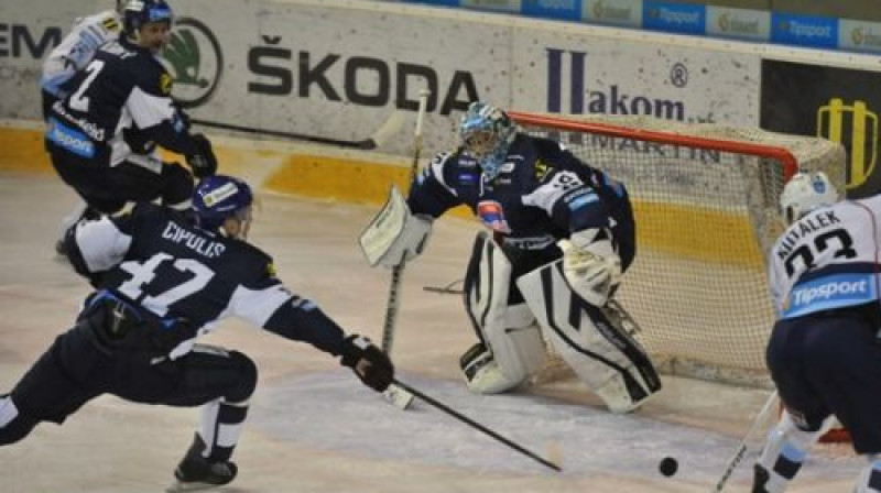 Mārtiņš Cipulis Slovākijas čempionāta spēlē
Foto: Hlavnespravy.sk