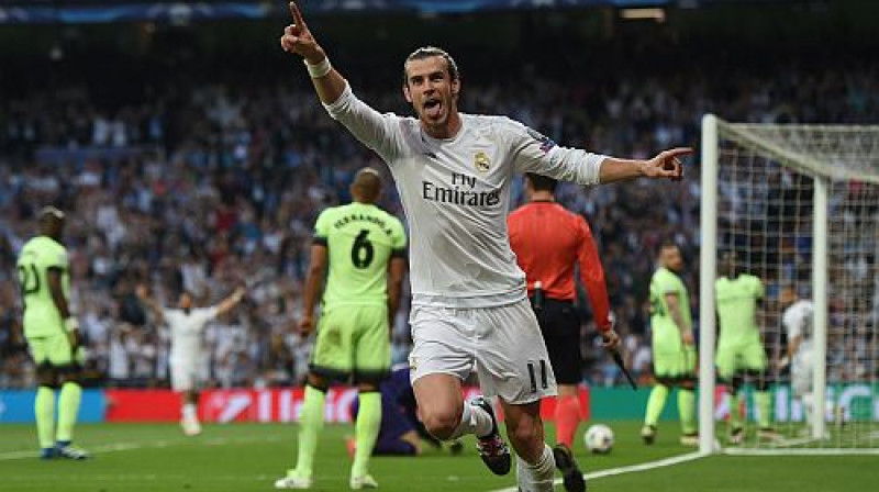 Madrides ''Real'' šī vakara spilgtākā figūra laukumā - Gerets Beils
Foto: AFP/Scanpix