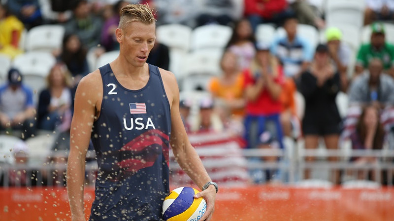 Keisijam Patersonam pirmās olimpiskās spēles noslēdzās pēc trīs mačiem
Foto: rio2016.fivb.com