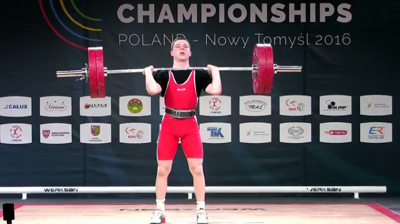 Artjoms Griščenko 
Foto: U15 European Weightlifting Championships