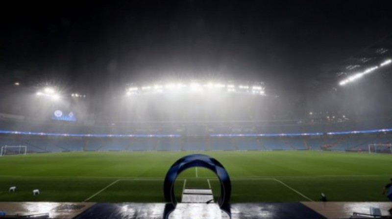 "Ciy of Manchester Stadium" stundu pirms spēles
Foto: Manchester City