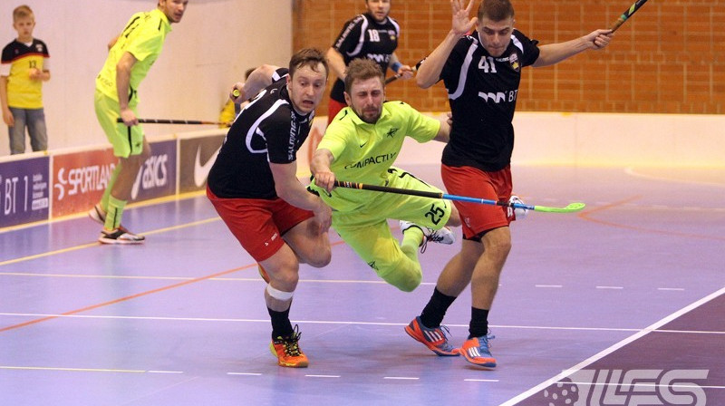 Epizode no "Ulbroka/FS Masters" - FK "Rīga'" spēles
Foto: Floorball.lv