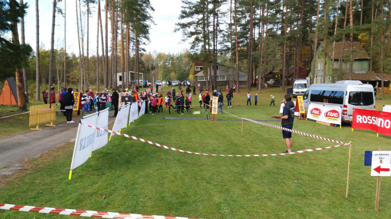 Dalībnieki gatavojas startam. Foto: Infoski.lv