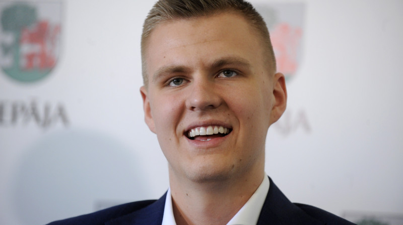 Kristaps Porziņģis 
Foto: Romāns Kokšarovs, Sporta Avīze, f64