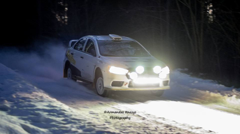 Vorobjovs/Pūķis startē "Halls Winter Rally"
Foto: Armandas Knezys