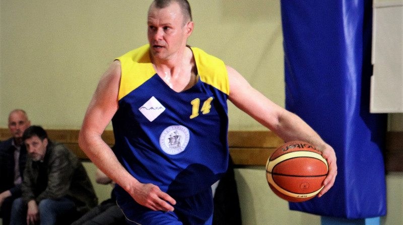 Latvijas Maksibasketbola čempionāta 16. nedēļas efektīvākais spēlētājs Aigars Bernāts ("Ventspils")
Foto: Renārs Buivids (RB32)