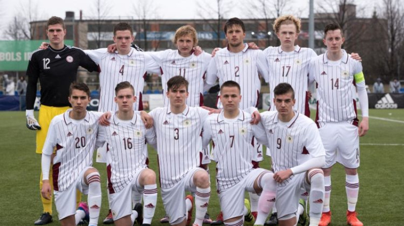 Latvijas U19 izlase
Foto: LFF