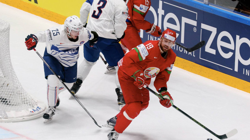 Baltkrievija pret Franciju
Foto: IIHF