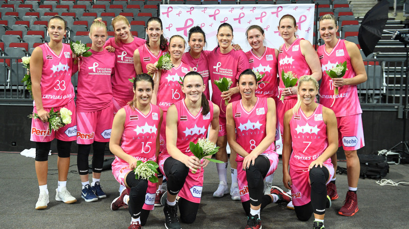 Latvijas sieviešu basketbola izlase
Foto: basket.lv