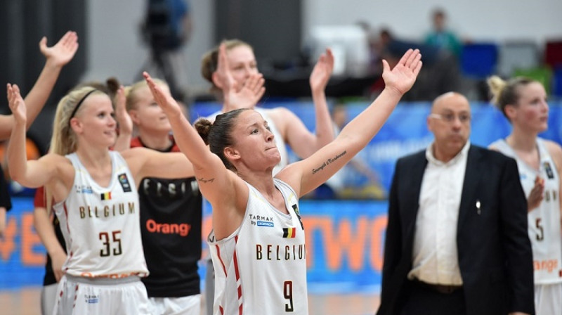 Māržorī Karpro un Beļģijas basketbolistes: 2-0 un pirmā vieta D grupā
Foto: fiba.com