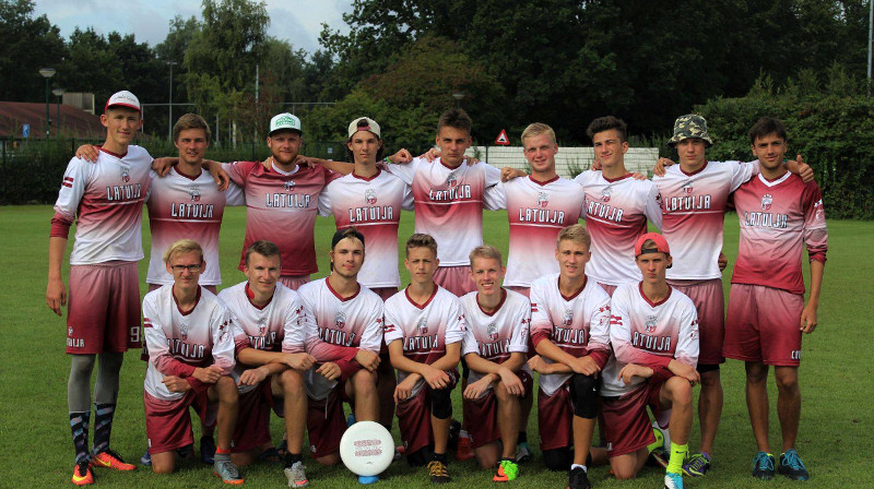 Latvijas junioru izlase
Foto: frisbee.lv