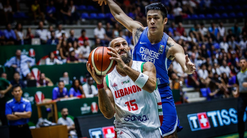 Fadi El Hatibs (Libāna) uzbrukumā Taivānas grozam
Foto: FIBA