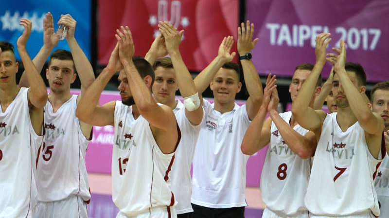 Latvijas basketbola studenti Taivānā
Foto: Sandra Škutāne, Latvijas Augstsk. sporta sav.