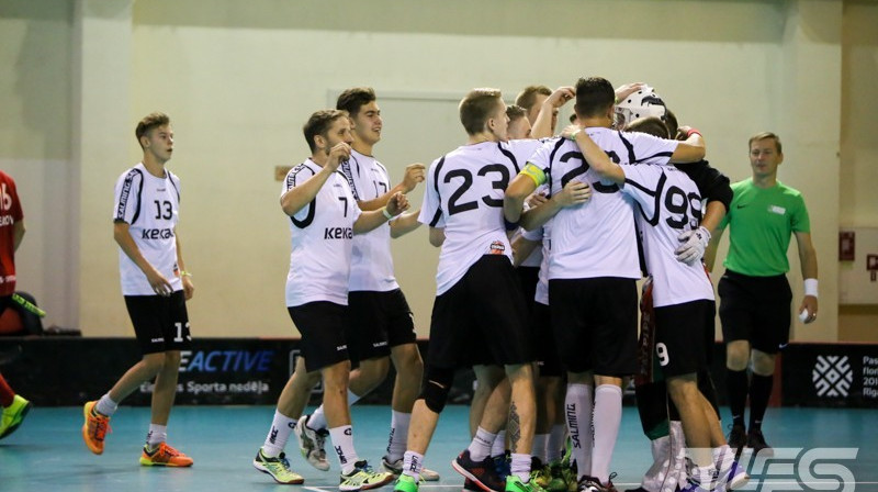 "Ķekava" ar daudzām jaunajām sezonām atrādījās jau "Latvian Open" turnīrā
Foto: Ritvars Raits, Floorball.lv