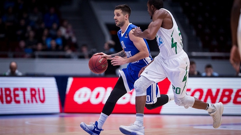 Sanktpēterburgas "Zenit" pret Vilērbānas "ASVEL"
Foto: "7DAYS" Eurocup