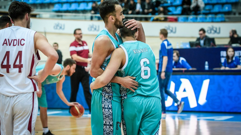 Kazahstānas izlases basketbolisti
Foto: FIBA