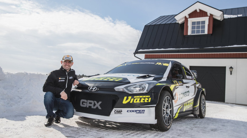 Timurs Timerzjanovs pie sava jaunā auto
Foto: World RX