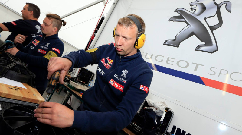 Mārtiņš Zūlis
Foto: Team Peugeot Hansen