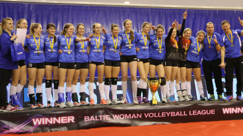 Baltijas čempiones "TU/Eeden" volejbolistes
www.volley.ee