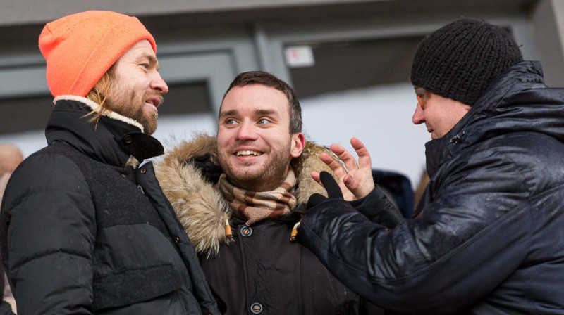 Kaspars Gorkšs, Ainārs Dakša un Ainārs Tamisārs
Foto: Raitis Supe