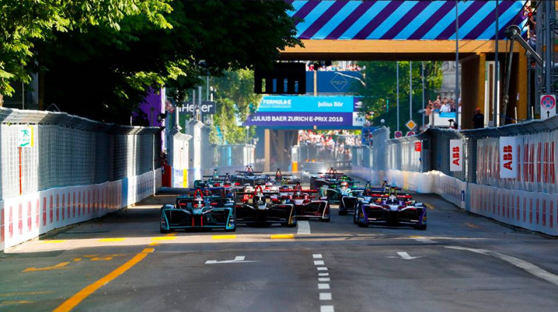 Cīrihes "ePrix" starts
Foto: ABB Formula E