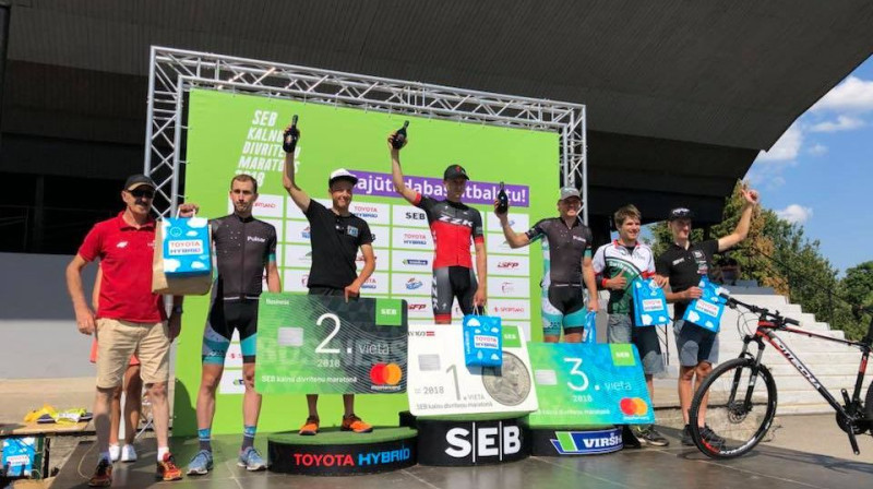 SEB MTB Kuldīgas posma laureāti
Foto: Igo Japiņa sporta aģentūra