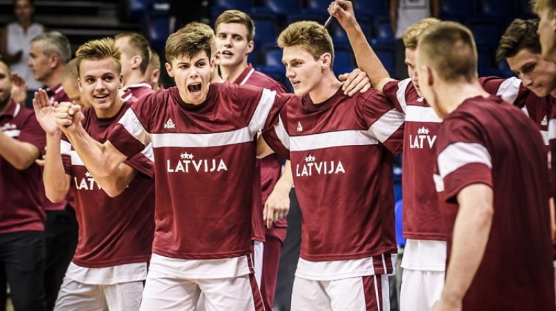 Latvijas U18 izlase
Foto: FIBA