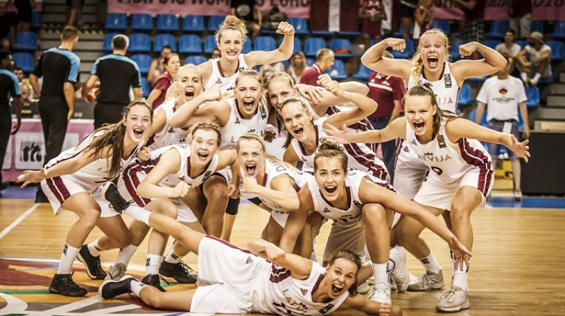 Latvijas U18 meitenes: otrais Eiropas pusfināls trīs gadu laikā
Foto: FIBA