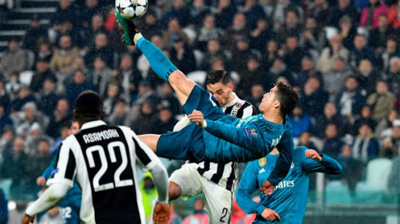 Krištianu Ronaldu aprīlī pret "Juventus"
Foto: AFP/Scanpix