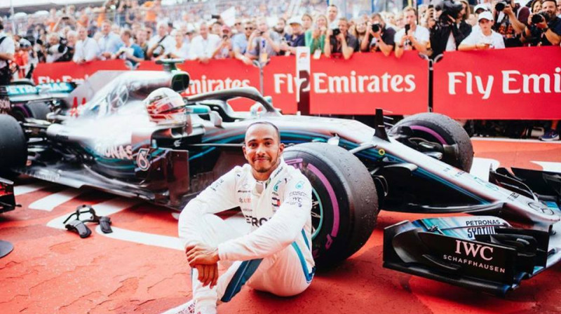 Lūiss Hamiltons
Foto: Facebook.com/LewisHamilton