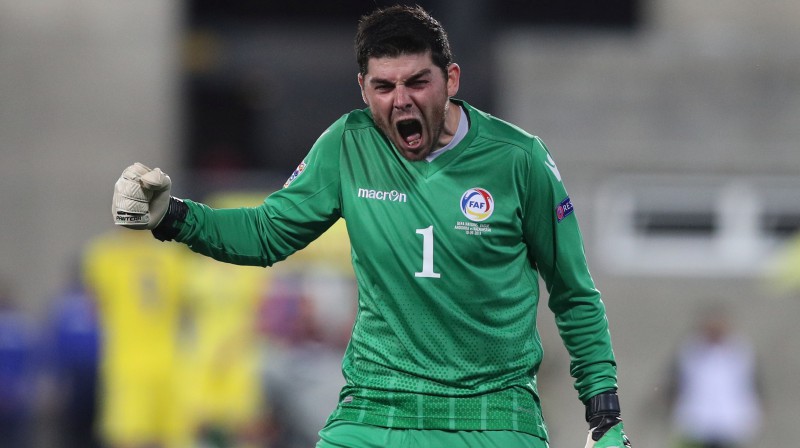 Andoras izlases vārtsargs Žuzeps Gomess
Foto: Reuters/Scanpix