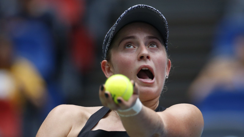 Aļona Ostapenko. Foto: EPA/Scanpix