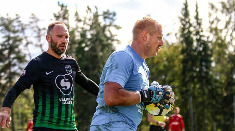 Gatis Kalniņš un Marks Bogdanovs. Foto: Jānis Līgats