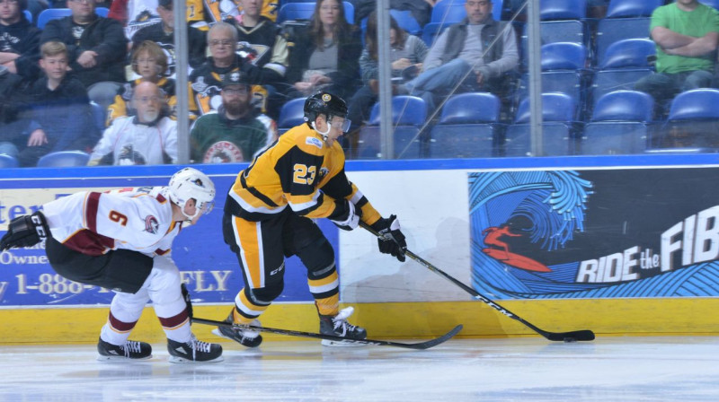 Teodors Bļugers. Foto: Wilkes-Barre/Scranton Penguins