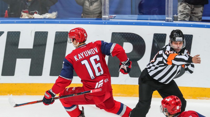 Arturs Kajumovs. Foto: hclokomotiv.ru